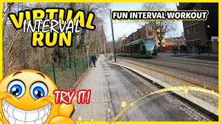 Fun Interval Run Tabata Workout For Treadmill  Elliptical  Bike  Rowing Machine [upl. by Arreis]