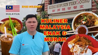 TEMPAT KULINER ENAK YANG MURAH DI IPOH MALAYSIA [upl. by Iohk285]