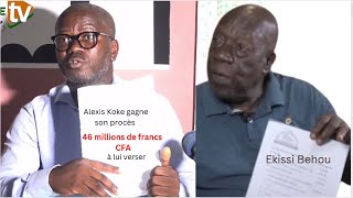 Affaire hôtel la Kokette Le Sénateur Ekissi condamné à payer la somme de 46 millions à Alexis KOKE [upl. by Brookner121]