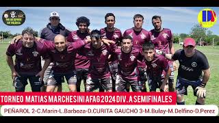 TORNEO MATIAS MARCHESINI AFAG 2024SEMIFINALES COPAS OROPLATABRONCE DIV A [upl. by Besnard]