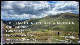 Spittal of Glenshee 4 Munros [upl. by Pine]