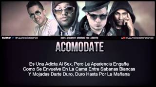 Acomodate Jowell Y Randy Ft Arcangel Y De La Ghetto Video Con Letra REGGAETON 2013 [upl. by Eliades27]