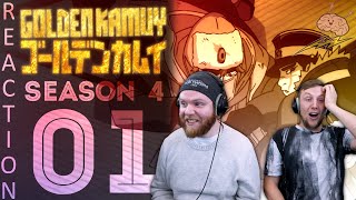 SOS Bros React  Golden Kamuy Season 4 Episode 1  Rushin Outta Russia [upl. by Nehgam]