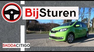 BijSturen  2017 Skoda Citigo Ambition 10 MPI 75PK test review [upl. by Wina]