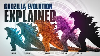 The Evolution of Godzilla EXPLAINED [upl. by Nuahc]