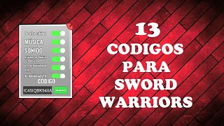 Codigos para Sword Warriors Gratis Roblox [upl. by Caye572]