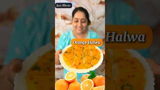 Orange🍊 Halwa😍👌🏻🤤 in 10min😯 orangehalwa malluvlogz [upl. by Letsyrhc]