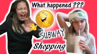 Shopping  Subway  What Happened  VLOG4 [upl. by Notseh301]