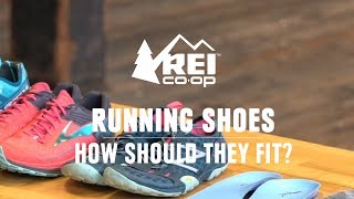 How Should Running Shoes Fit  REI [upl. by Daffodil]