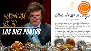 quotPacto de Mayoquot los 10 puntos que Milei le propone firmar a los gobernadores en Córdoba [upl. by Inoue]