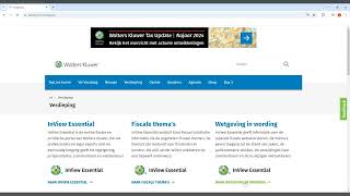 Wetgeving in wording via TaxLive en InView [upl. by Sregor]