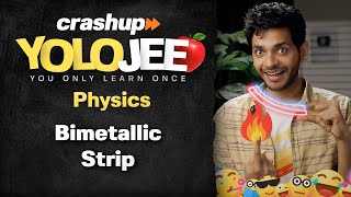 Bimetallic Strip  Application of Thermal Expansion  YOLO JEE Advance Physics with Vikrant Kirar [upl. by Onek]