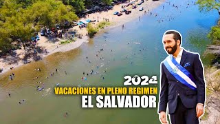 Vacaciones en EL Salvador lugares que antes nadie visitaba llenos gracias a Nayib Bukele [upl. by Zindman734]