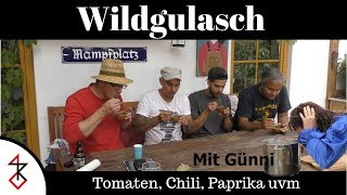 Wildgulasch kochen im Rigottiland  Rigotti  dergartenkanal  selfbio [upl. by Soalokcin]