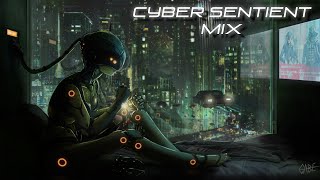 Cyber Sentient Mix  Best of Cyberpunk  Darksynth  Synthwave  Retrowave [upl. by Sucramd282]