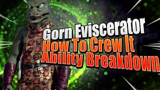 Gorn Eviscerator Ship Breakdown  How to Crew Cost to Upgrade Ability Breakdown in STFC [upl. by Ybrad879]