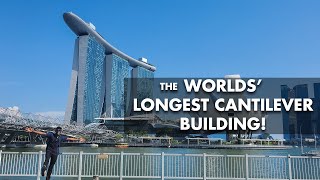 Architectural Marvel Behind Marina Bay Sands Towers [upl. by Kcireddor675]