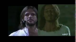 Steve Balsamo and Ted Neeley sing Gethsemane together SPLIT SCREEN Jesus Christ Superstar [upl. by Gilder]