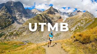 Racing the Ultra Trail du Mont Blanc  UTMB 2022 [upl. by Mccahill]