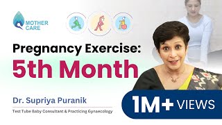 5th Month Pregnancy Exercise  Workout During Pregnancy Second Trimester  Dr Supriya Puranik [upl. by Enrobialc35]