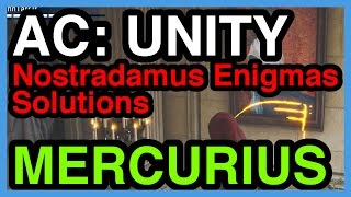 Mercurius Nostradamus Enigma Solution  Assassins Creed Unity  WikiGameGuides [upl. by Annaj]