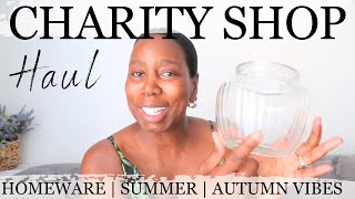 AMAZING FINDS CHARITY SHOP HOMEWARE HAUL [upl. by Zulema513]