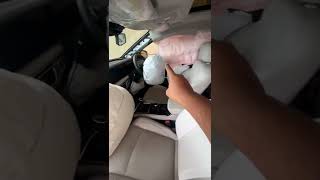 Mahindra XUV700  All 7 Airbags Open [upl. by Emmalynne]