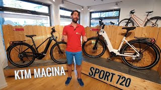 KTM Macina Sport 720  modernes und spritziges EBike  Tretmühle Stuttgart [upl. by Maurili595]