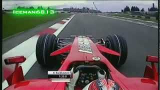 Kimi Raikkonen pole lap  2007 Europe Nurburgring [upl. by Aihcila]