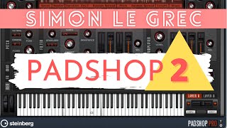 Steinberg  Padshop 2  Synth Comp Presets [upl. by Eitnom]