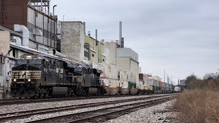 NS ES44DC 7539 Leads Intermodal 289 on 112723 [upl. by Losiram]