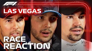 Drivers Reaction After the Race  2023 Las Vegas Grand Prix [upl. by Weisman]