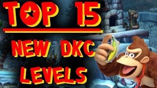 Top 15 New Donkey Kong Country Levels [upl. by Llebanna82]