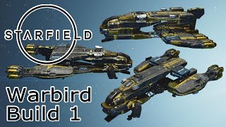 Starfield 20 Romulan Warbird Inspired Starship Build [upl. by Sherj]