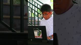 Blue Bird  Keyboard Performance By Raayan Rastogi at WeGotGuru [upl. by Nidraj]