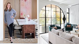 A Designers ShowStopping Home Wows With Warm Tones Graphic Pattern And Lots Of Glamor [upl. by Anson]