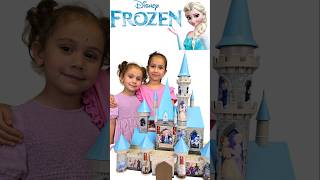 FROZEN  LET IT GO ELSA 3D PUZZLE CASTLE for Kids shorts frozen [upl. by Llahsram]