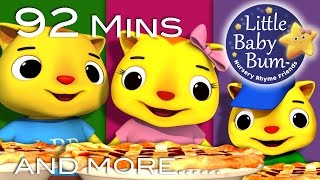 Three Little Kittens  90min of LittleBabyBum  Nursery Rhymes for Babies ABCs and 123s [upl. by Marjorie]