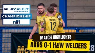 MATCH HIGHLIGHTS Ards vs HampW Welders February 24th 2024 [upl. by Yattirb90]