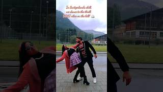 Dancing to ‘Tujhe Dekha Toh Ye Jaana Sanam’ in Saanen Living the DDLJ dream 💃🇨🇭 BollywoodMagic [upl. by Bortz]