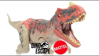 Jurassic World Roar Attack Ceratosaurus Review  Mattel Dino Escape  Camp Cretaceous [upl. by Elyrad501]