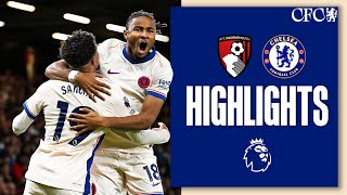 SUPER SUB NKUNKU SCORES WINNER  Bournemouth 01 Chelsea  HIGHLIGHTS  Premier League 202425 [upl. by Farrar467]