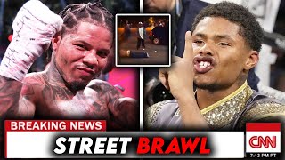 BREAKING NEWS GERVONTA DAVIS Involved in Street Brawl Doubtful About Shakur Stevenson Fight [upl. by Ahseat]