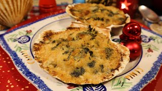 Mes COQUILLES SAINTJACQUES A LA BRETONNE  Pour les fêtes   Mère Mitraille  Gourmandises TV [upl. by Giffy]