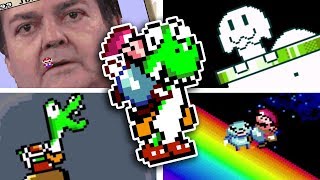 Diagonal Mario Episode 3  Hilarious Super Mario World Rom Hack [upl. by Samul]