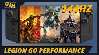 AAA Lenovo Legion Go Games That Hit 144hz [upl. by Bekki]