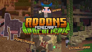 APOCALIPSIS EN MINECRAFT PE  PACK DE ADDONS APOCALIPTICO PARA MINECRAFT PE 12123 [upl. by Dardani]