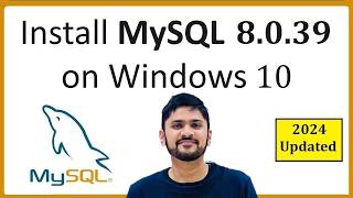 How to install MySQL 8039 Server and Workbench latest version on Windows 10 [upl. by Aeriela29]