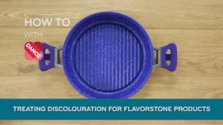 How To  Treating Discoloured FlavorStone Pans [upl. by Enelec259]