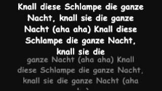 Knall die Schlampe mit Lyrics [upl. by Cheria]